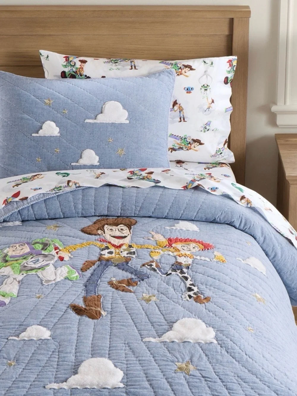 Pottery Barn Kids Disney Toy Story Toddler bedding set